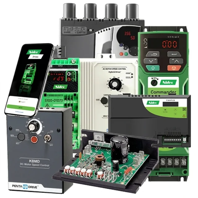 Control Techniques DC Sürücüler ürün grubu