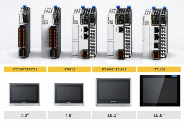 INOVANCE PLC ve HMI Sistemleri ürün grubu