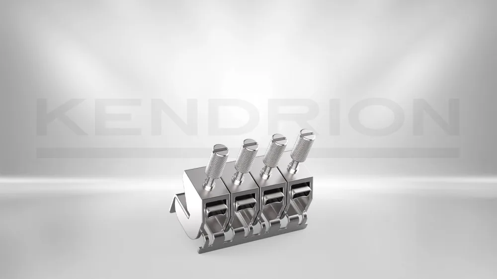 Kuhnke FIO Ekran Bağlantı Klemensi 4×8 mm